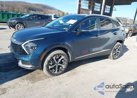 2025 Kia Sportage Hybrid Ex from USA, damaged, VIN KNDPVCDG6S7264360